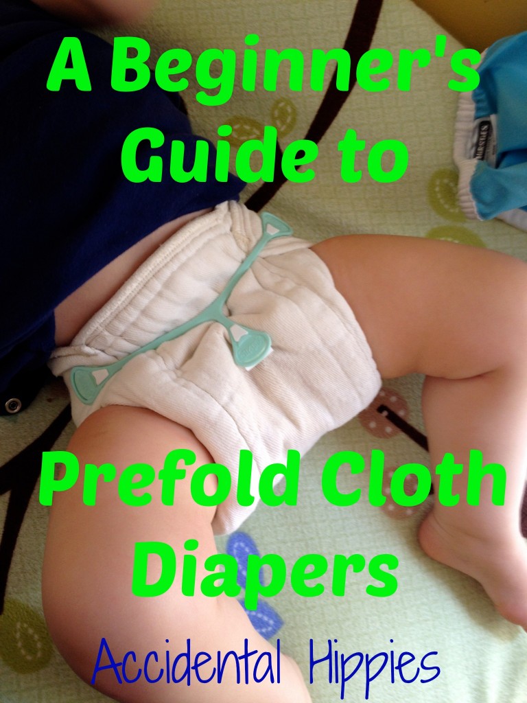 A Beginner's Guide to Prefold Cloth Diapers: Information about why to use them, how to use them, and what our changing and wash routines are like! On the fence about whether prefolds might be for you? Get more information about how they can work for you and your family here!