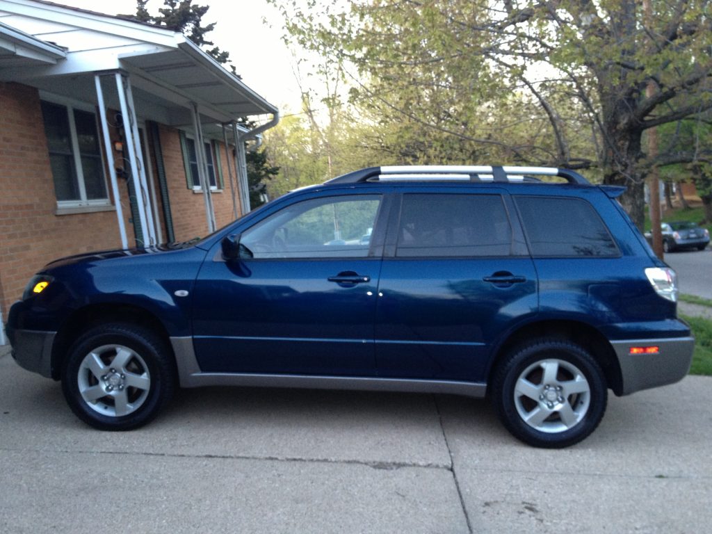2004 Mitsubishi Outlander - paid for with cash