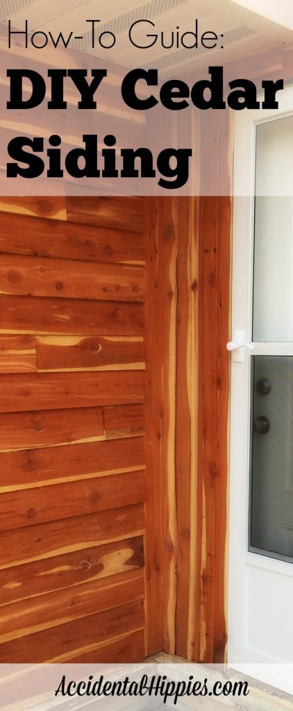 A guide to using your own rough cut cedar to side sheds, cabins, homes, and more for up to 80% less than prefab siding from the big box stores!