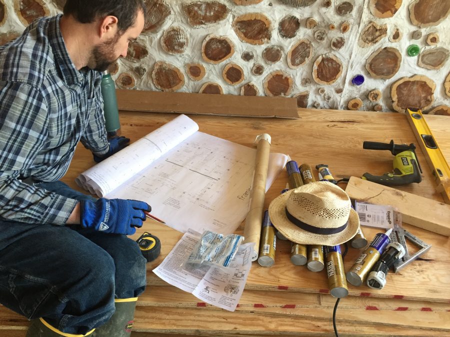 We're in months 10-11 of building our own cordwood home from scratch. Check out our progress!