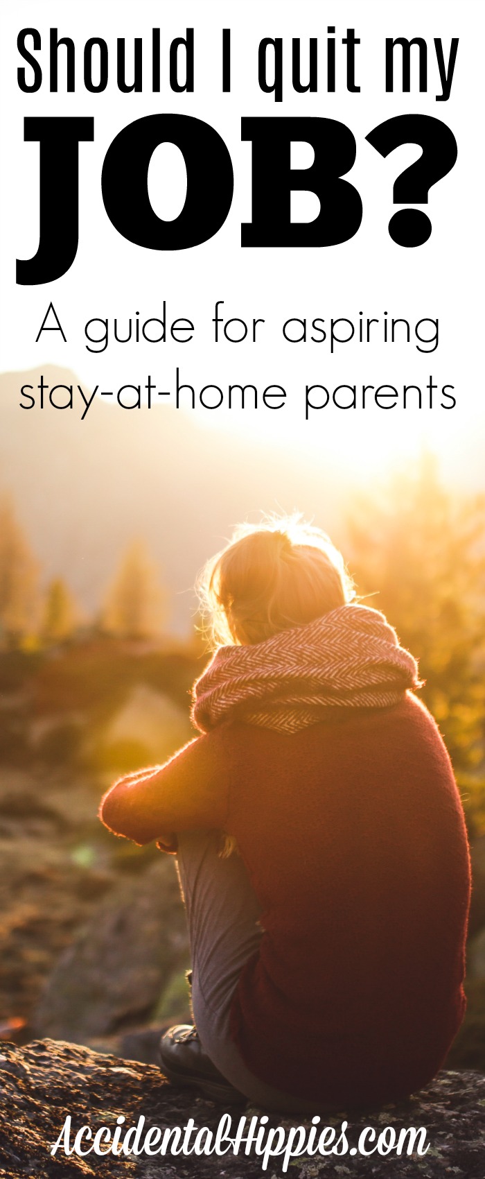 Making the decision to stay home with your kids isn't always easy. Here's what you should do before you make the leap. #stayathomemom #personalfinance #oneincome