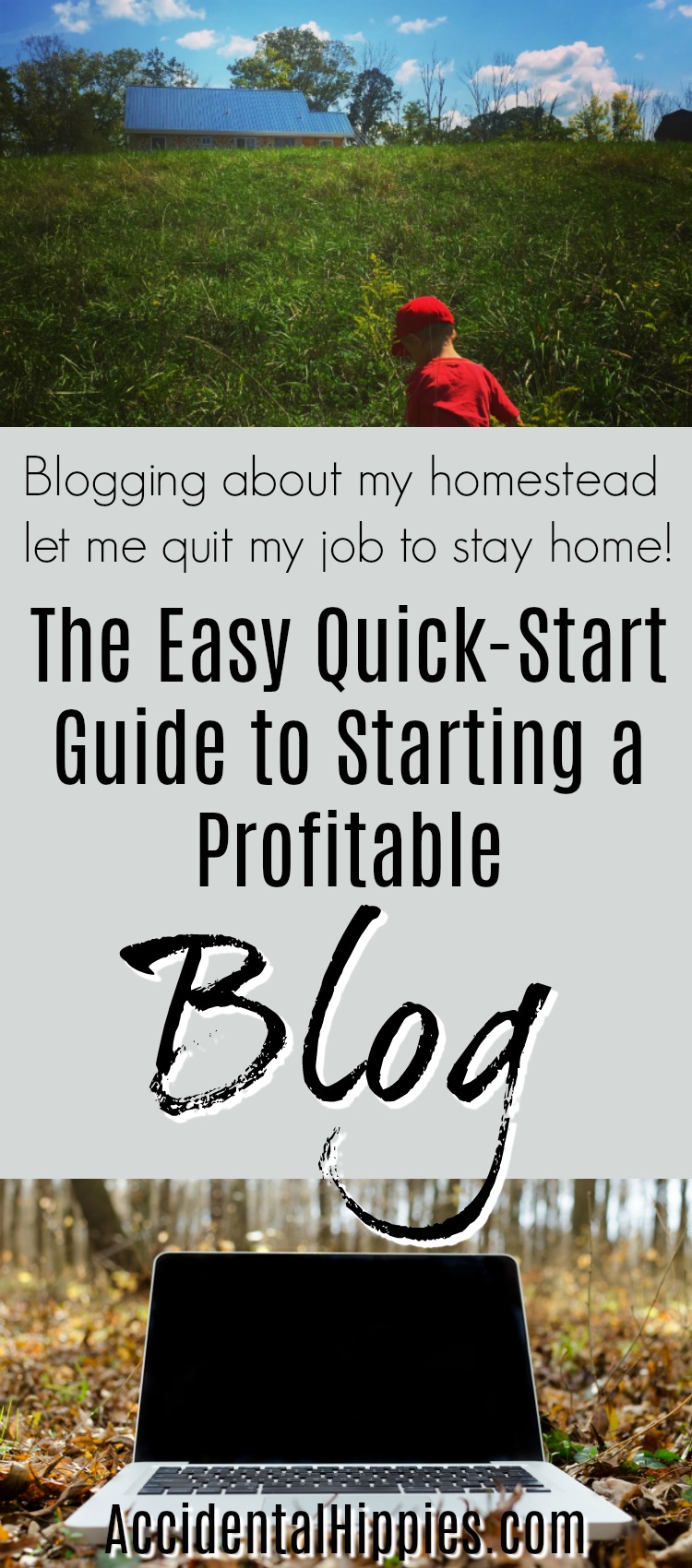 Want to create an engaging and profitable blog but don't know how to start? This easy, beginner's quick-start guide will get you going. #blogging