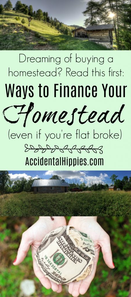 What to do when you want to buy a homestead, even if you're flat broke #homesteading #personalfinance