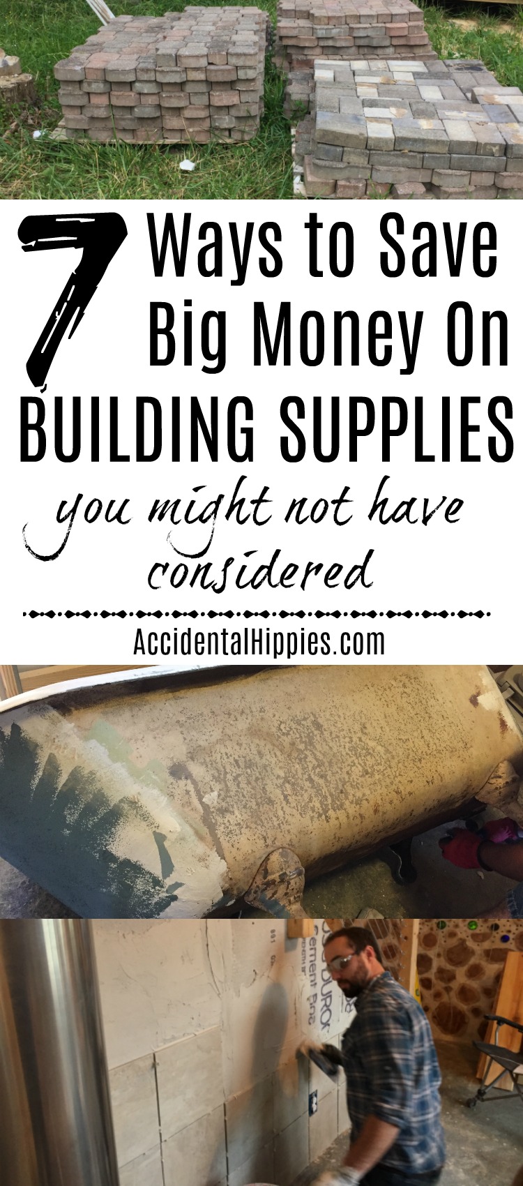 Reader suggestions for even more ways to save money on building supplies. I wish we'd done more of number 3!
