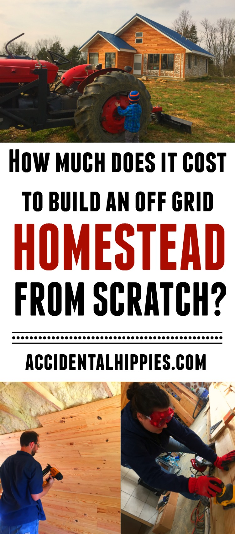 Get a better idea of what it really costs to build a homestead from scratch. Check out our cordwood house and learn the true cost to build from start to finish.
