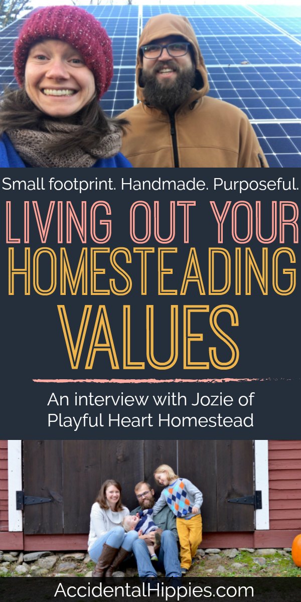 Live with purpose. Create more than you consume. Make instead of buy. Tread lightly upon the Earth and leave a small footprint. These are the values many homesteaders share. Here's how Jozie and her family are making the most of simple living through homesteading.