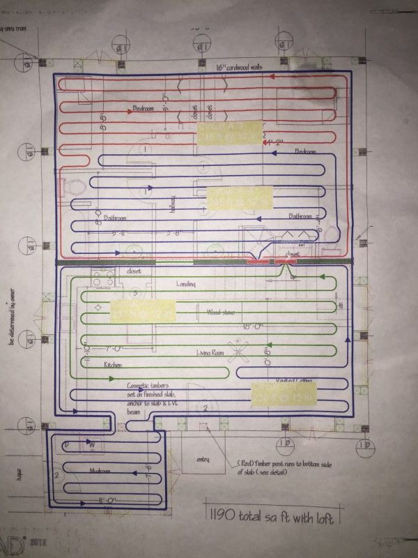 Radiantec sent us a customized radiant heat plan for our home's layout. We installed it ourselves and learned a lot about what to do and what NOT to do. Here's what you should know before you DIY. 
