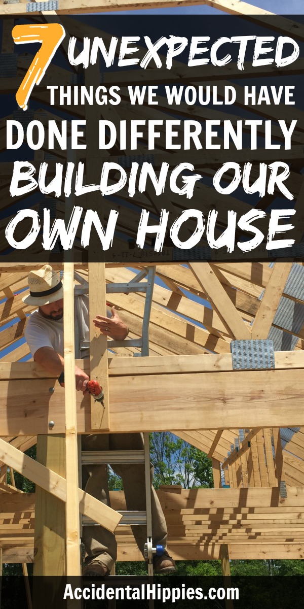 No homebuilding project is perfect. Here are seven mistakes we made that most people wouldn't think of, and how you can learn from them to build a better house for you and your family.
